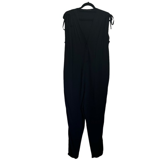 Hatch The Twilight Black Sleeveless Maternity Jumpsuit sz 2=M - Picture 1 of 10